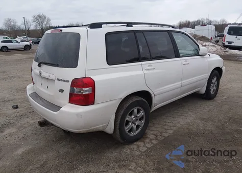 2006 Toyota Highlander V6 from USA, damaged, VIN JTEEP21A260143363